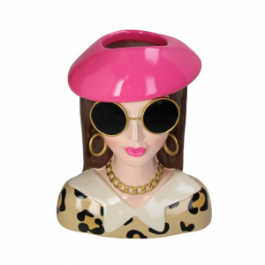 VASO BUSTO DONNA 23X16 H29 cm