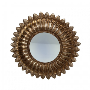 SPECCHIO RES. 21X21 H3 cm - gold