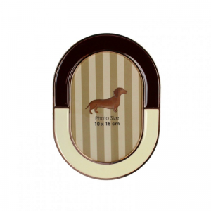 CORNICE ZINCO 14X19cm - marrone