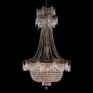 LAMPADARIO 10L-Kg18 D76 H128CM antiq.bra