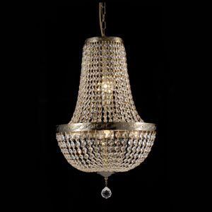 LAMPADARIO 4L-kg3 D33 H50-antique brass
