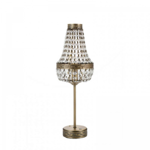 GANDYNA LAMPADA TAVOLO D18 H55-ant.brass