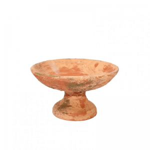 COPPA TERRACOTTA LISCIA 18cm -scavo