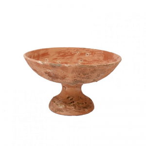 COPPA TERRACOTTA LISCIA 22cm -scavo