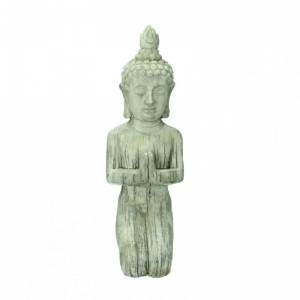 BUDDHA CEMENTO 19X15X42cm - grey