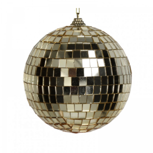 SFERA MIRROR DA APP. D12 cm - gold