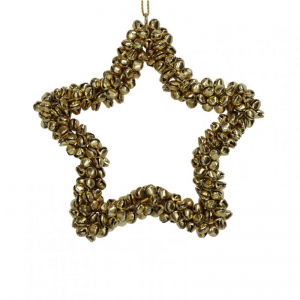 STELLA C/BUBBOLI MET. DA APP 14cm - gold