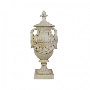 URNA GHISA C/BASE 38X32 H91,4 - white