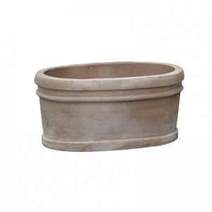 VASO TERRACOTTA OVALE 25X11 H11cm