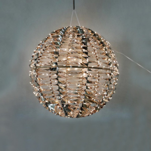 SFERA 600 LED D40 gold IN/OUT