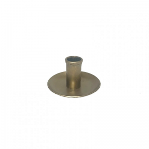 CANDELABRO FERRO D5,5 H9 -brass antique