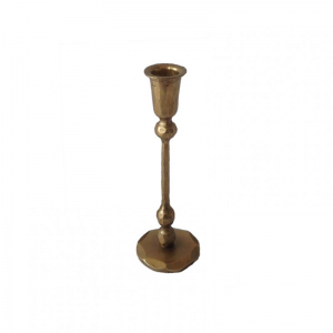 CANDELABRO FERRO D8 H21 - brass antique