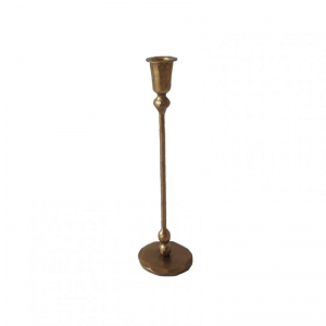 CANDELABRO FERRO D8 H31 - brass antique