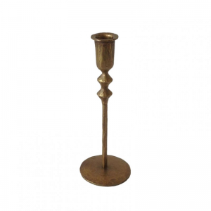 CANDELABRO FERRO D8 H22 - brass antique