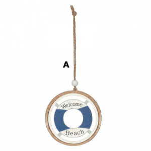 DECORO LEGNO SALVAGENTE PZ 6 CM 7,8