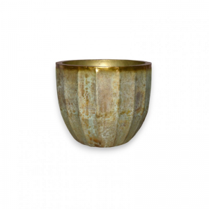 VASO ALLUMINIO 52XH45 - patina brass