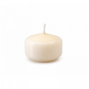 CANDELE GALLEGGIANTI PZ21-8ORE crema