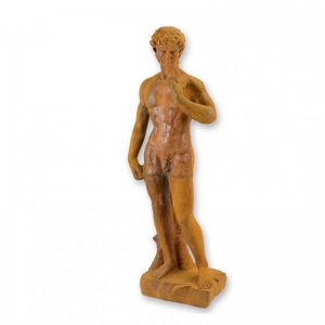 DAVID STATUA GHISA H82,5cm - ruggine