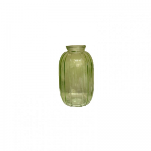 BOTTIGLIA OPTICAL D6,5 H13 cm-verde mela