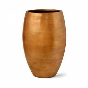 VASO polyresina D50 H73 gold - indoor