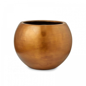 VASO polyresina D39 H34cm gold - indoor
