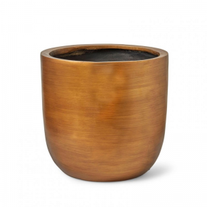 VASO polyresina D42 H41cm gold - indoor