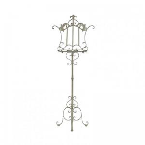 LEGGIO FERRO H160 CM - bianco