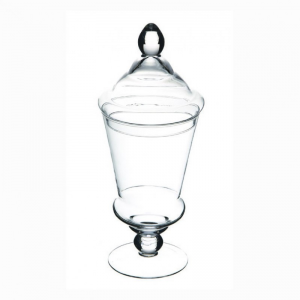 BARATTOLO VETRO D12 H31 CM