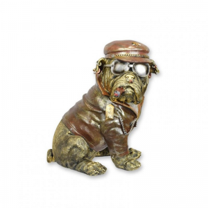 BULLDOG RESINA C/SIGARO 23X30 H32