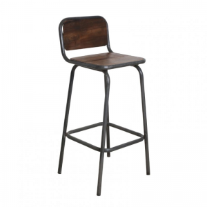 SGABELLO IN FERRO 40X40X100 CM