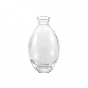 BOTTIGLIA VETRO BOMBATA D6,5 H12 cm