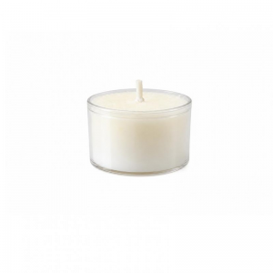 TEALIGHT PZ50 PVC TRASPARENTE- 8ore