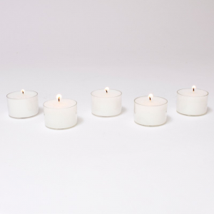 TEALIGHT PZ50 PVC TRASPARENTE- 8ore