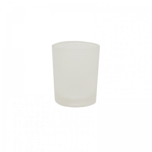 VOTIVO VETRO D5,7 H6,8 CM satinato
