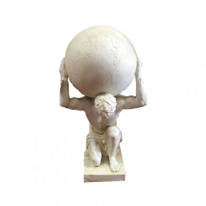 SCULTURA ATLAS RESINA 34X38 H69 cm