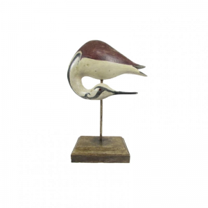 CORMORANO LEGNO 35X19 H45 cm