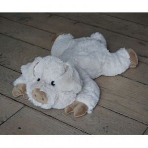 MAIALINO peluche SDRAIATO 40cm - white