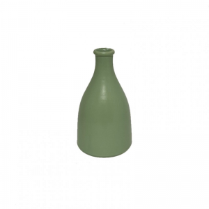 BOTTIGLIA terracotta H20 CM - verde