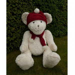 ORSETTO C/CAPPELLO E SCIARPA CM 65