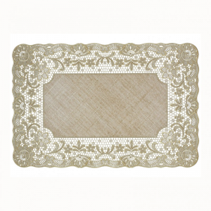 TOVAGLIETTA PLASTICA 45X30cm PZ 4 - gold
