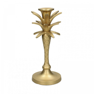 CANDELABRO ALLUM.ORO 10,5X10,5 H23,8 CM