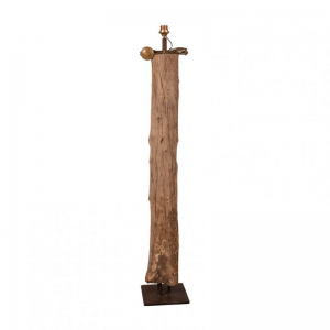 BASE LAMPADA DA TERRA LEGNO 25XH145