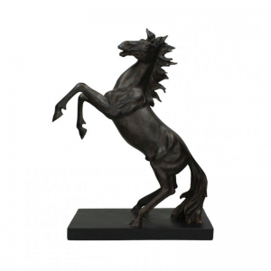CAVALLO RESINA 32X14 H46 - brown