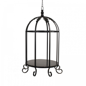 GABBIA DA APP. MET.58XH86cm -nero
