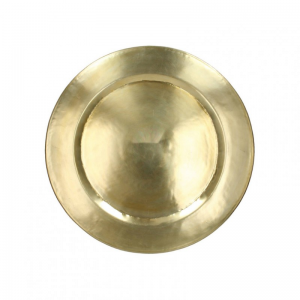 VASSOIO METALLO D57 CM- gold