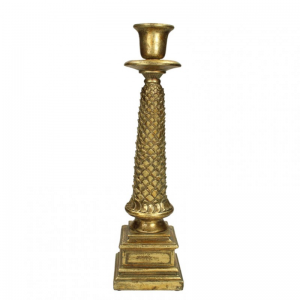 CANDELABRO ORO 10,5X10,5 H38 CM