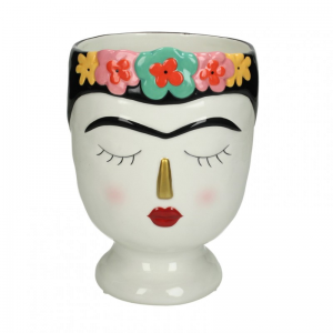 VASO VISO TERRACOTTA 17XH22cm-multicolor