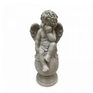 ANGELO/PUTTO statua RESINA H69cm