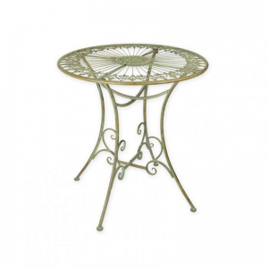 TAVOLO FERRO D70 H73 - white