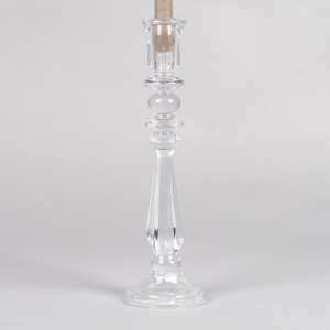 CANDELABRO VETRO ALTESSE D10 H35 CM